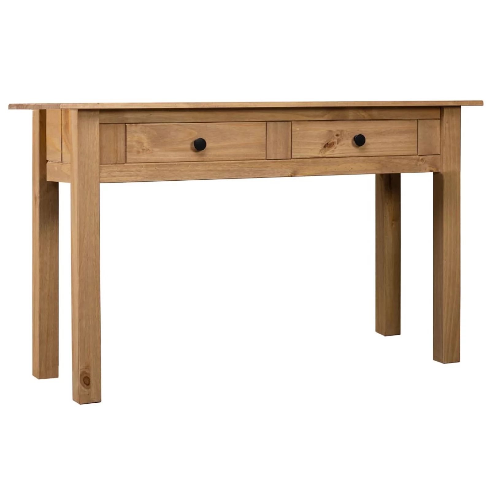 Htovila Console Table 43.3"x15.7"x28.3" Solid Pine Wood Panama | Walmart (US)