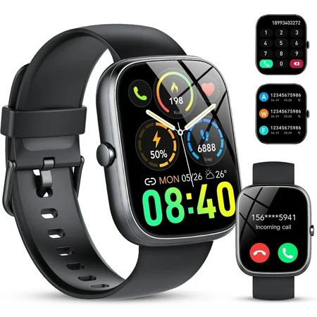 2025 NEW 1.91''HD Screen Smart Watch Compatible with Android and iPhone,Answer/Make Calls/100 Sports Modes/Message Reminder,IP68 Waterproof Fitness Tracker for Men Women, Gifts | Walmart (US)