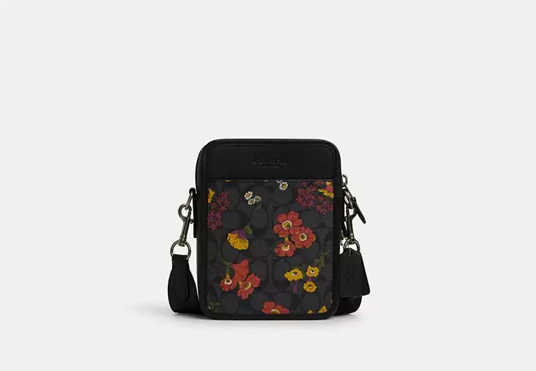 Sullivan Crossbody In Signature Canvas With Floral Print | Coach Outlet CA