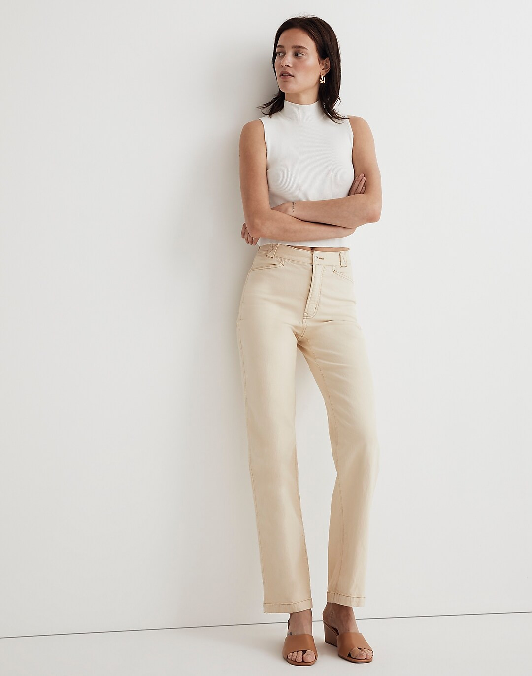 Emmett 2.0 Wide-Leg Pants: Garment-Dyed Edition | Madewell