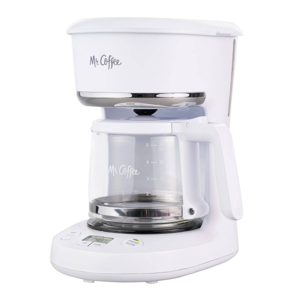 Mr. Coffee 5-Cup Programmable Coffee Maker - White | Target