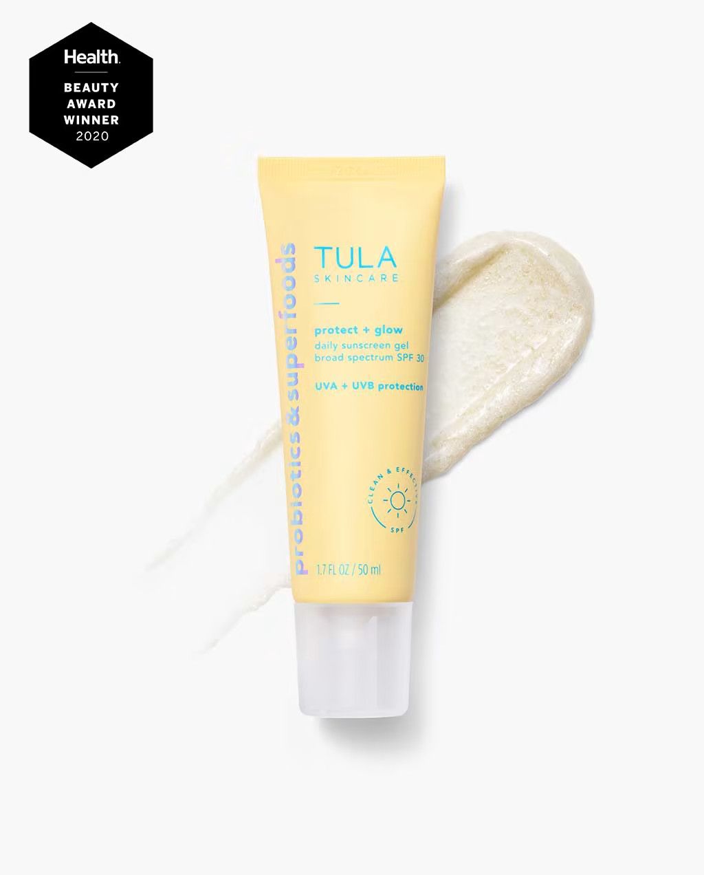daily sunscreen gel broad spectrum SPF 30 | Best Sunscreen | Ltkbeauty | Tula Code | Tula Skincare