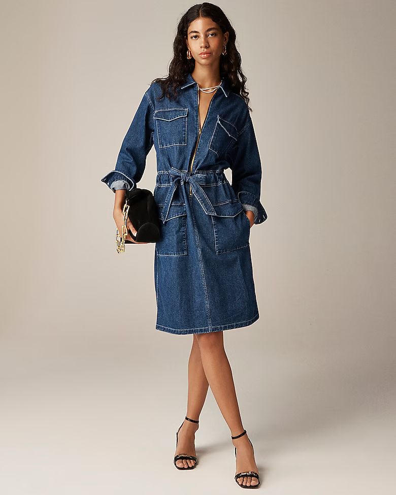 Denim utility dress | J. Crew US