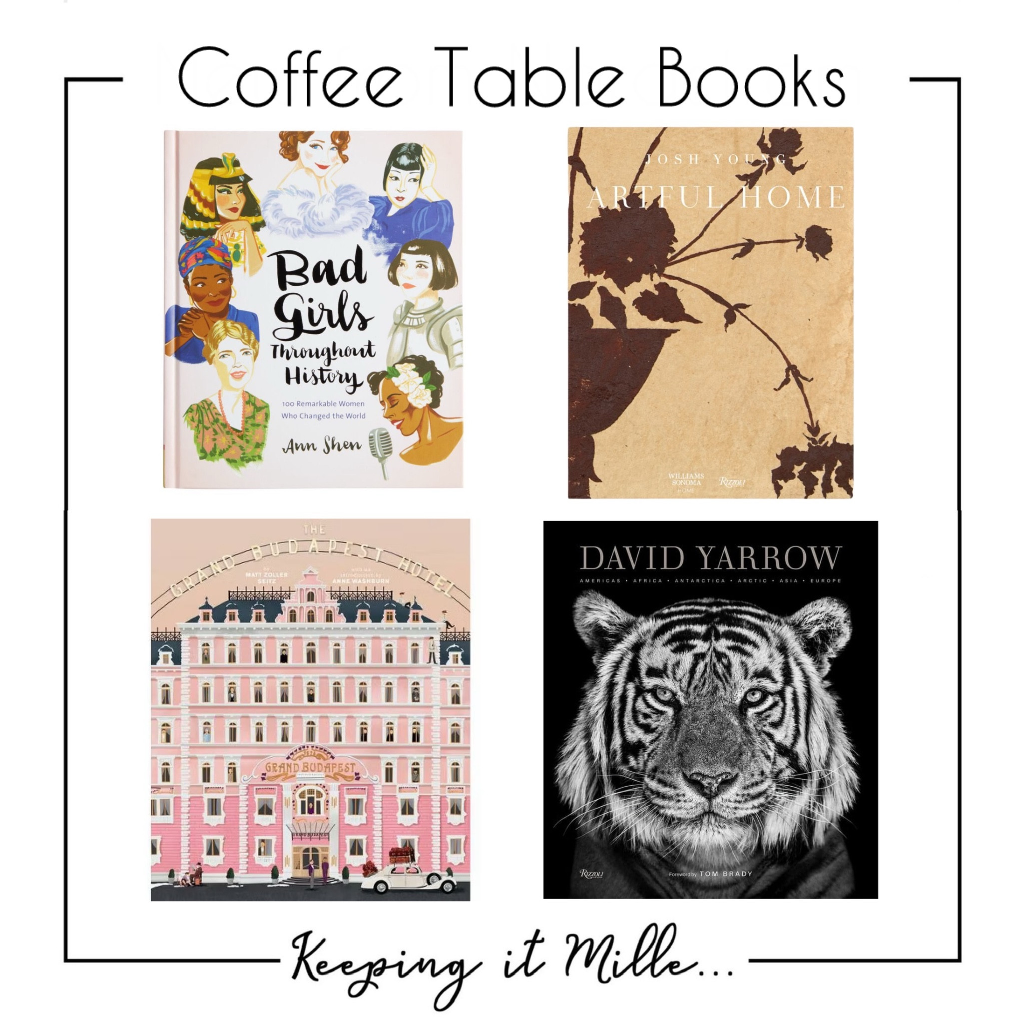 Coffee Table Books and more. Great gifts for book lovers, art aficionados, holiday open house gifts.


#LTKCyberWeek #LTKHome #LTKGiftGuide