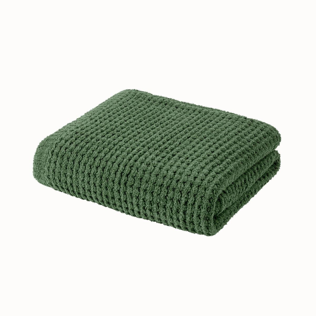 50"x60" Eden Waffle Knit Chenille Throw Blanket - Madison Park | Target