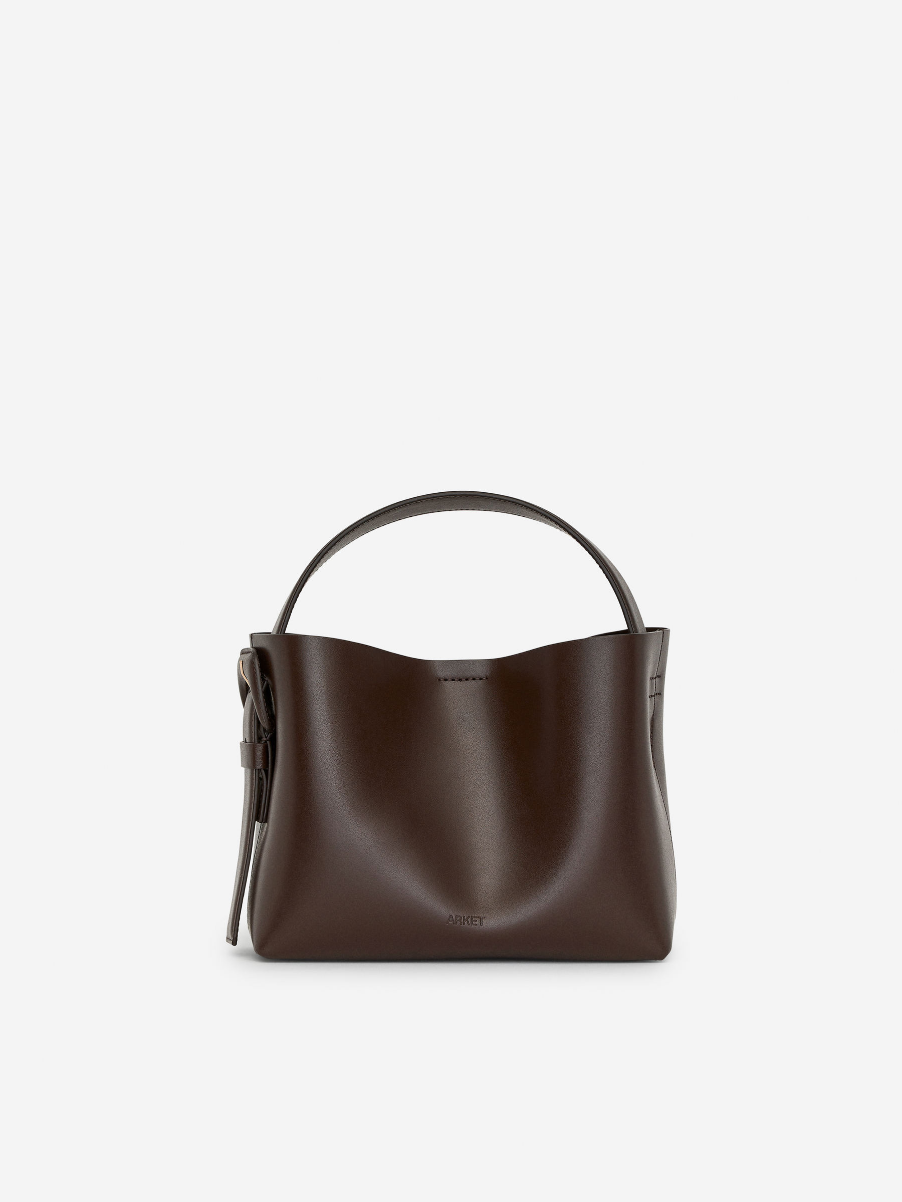 Leder-Umhängetasche – Dunkelbraun – Damen – ARKET DE | Arket EU