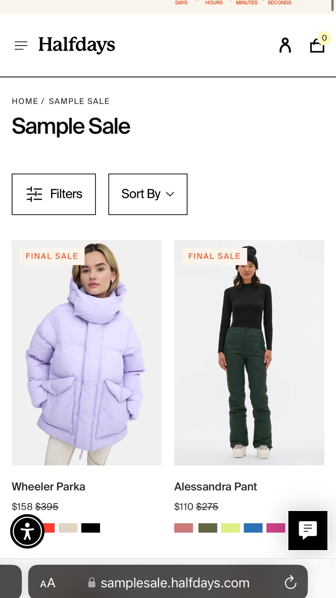 Half days is have 60% off sample sale! I personally snagged a few things for next winter while it’s more than half the price. 

#LTKSaleAlert #LTKActive #LTKSeasonal