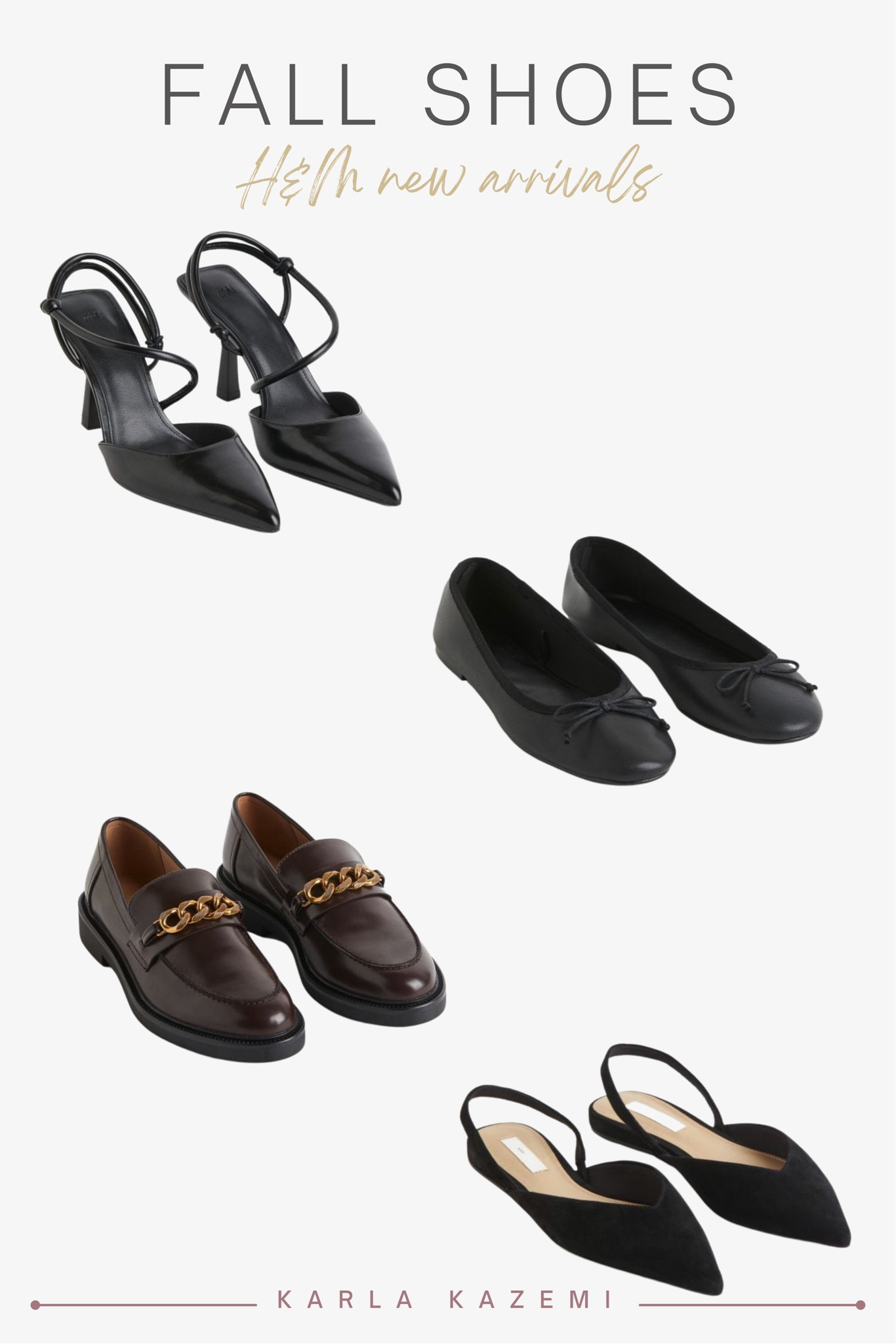 Fall shoes I am in love with!! These are so cute and versatile. Style them so many ways this fall❤️ 








Fall basics, fall outfits, back to school, shoes, ballet shoes, ballet flats, flats, short heels, loafers, affordable fashion, teacher outfits, practical shoes, Karla Kazemi, Latina.

#LTKfindsunder100 #LTKshoecrush #LTKfindsunder50