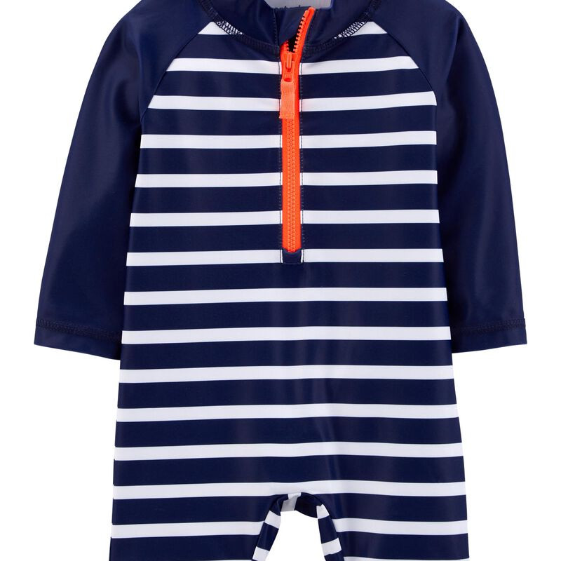 Baby 1-Piece Striped Rashguard | Carter's