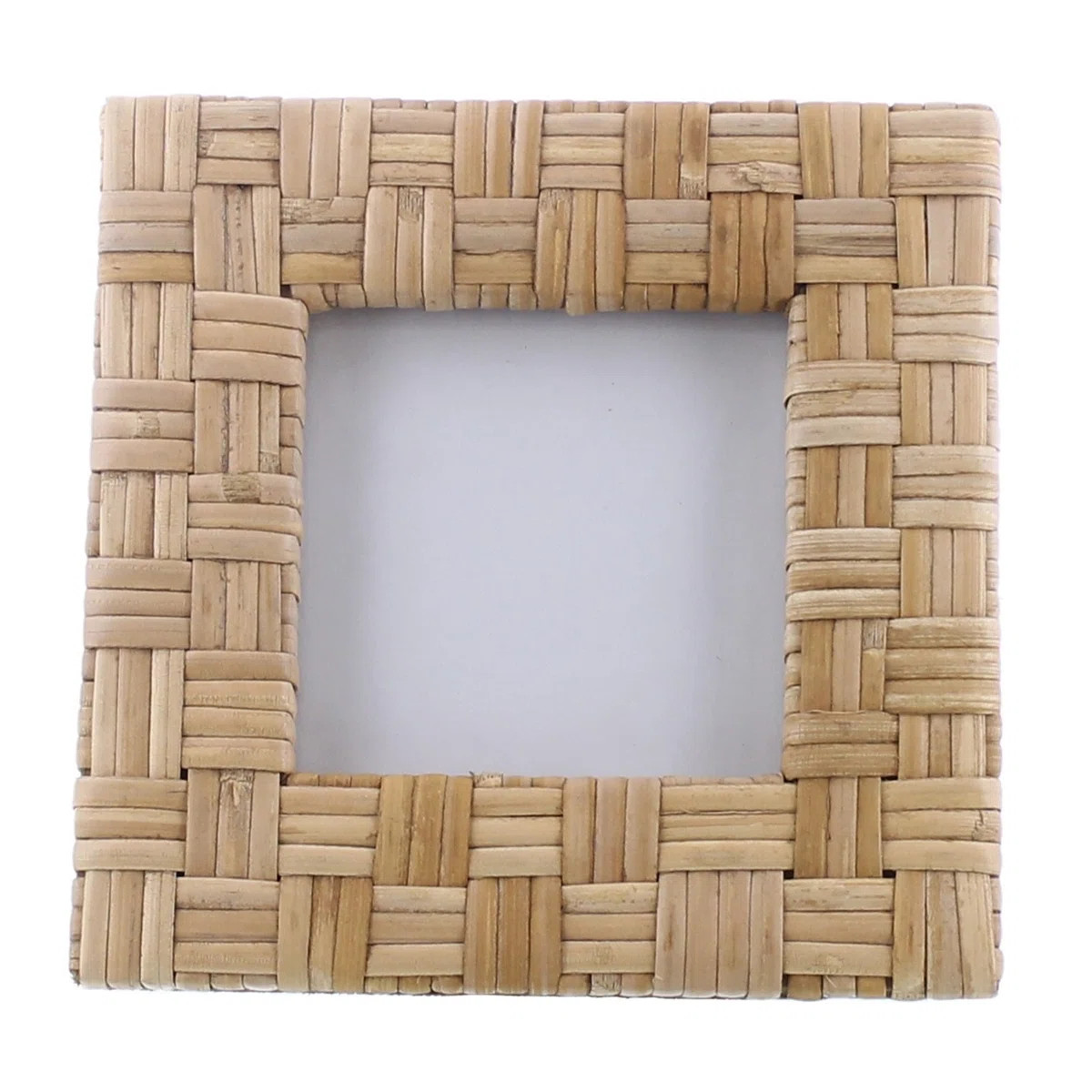 Alodee Natural Wicker / Rattan Picture Frame with Mat | Birch Lane