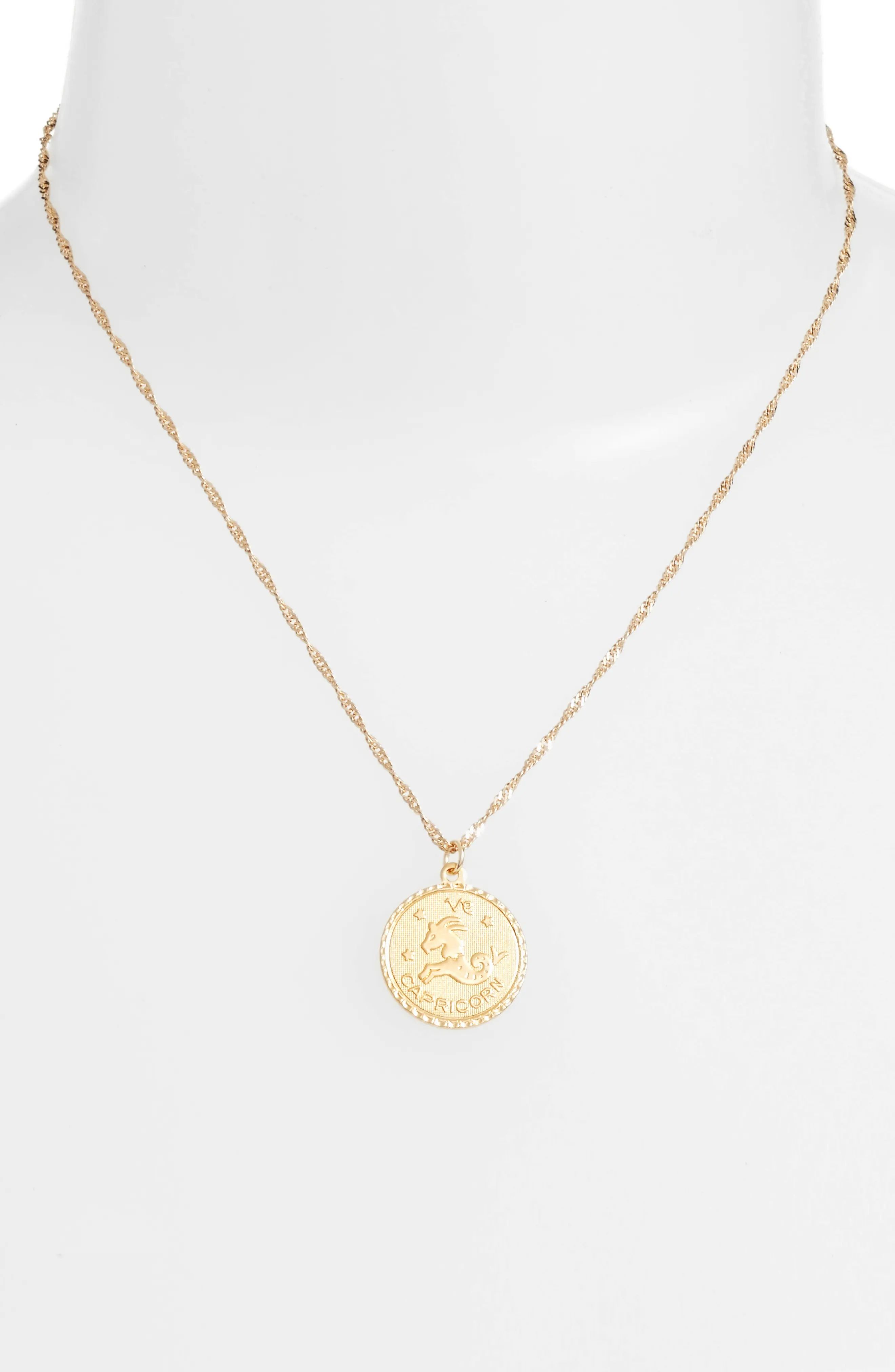 Jewelry Ascending Zodiac Medallion Necklace | Nordstrom