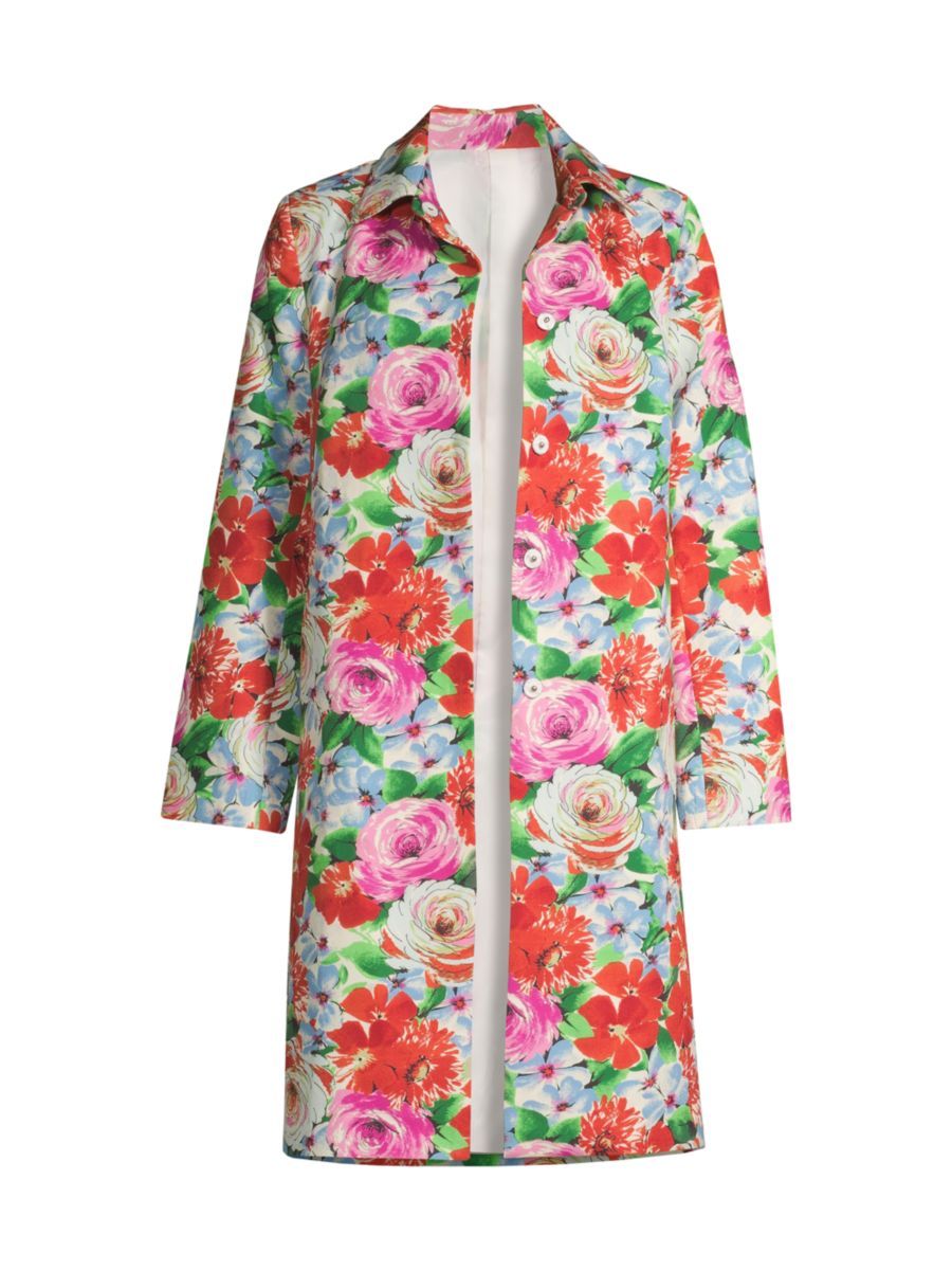Rose Garden Balmacaan Coat | Saks Fifth Avenue