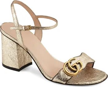 GG Metallic Sandal (Women) | Nordstrom