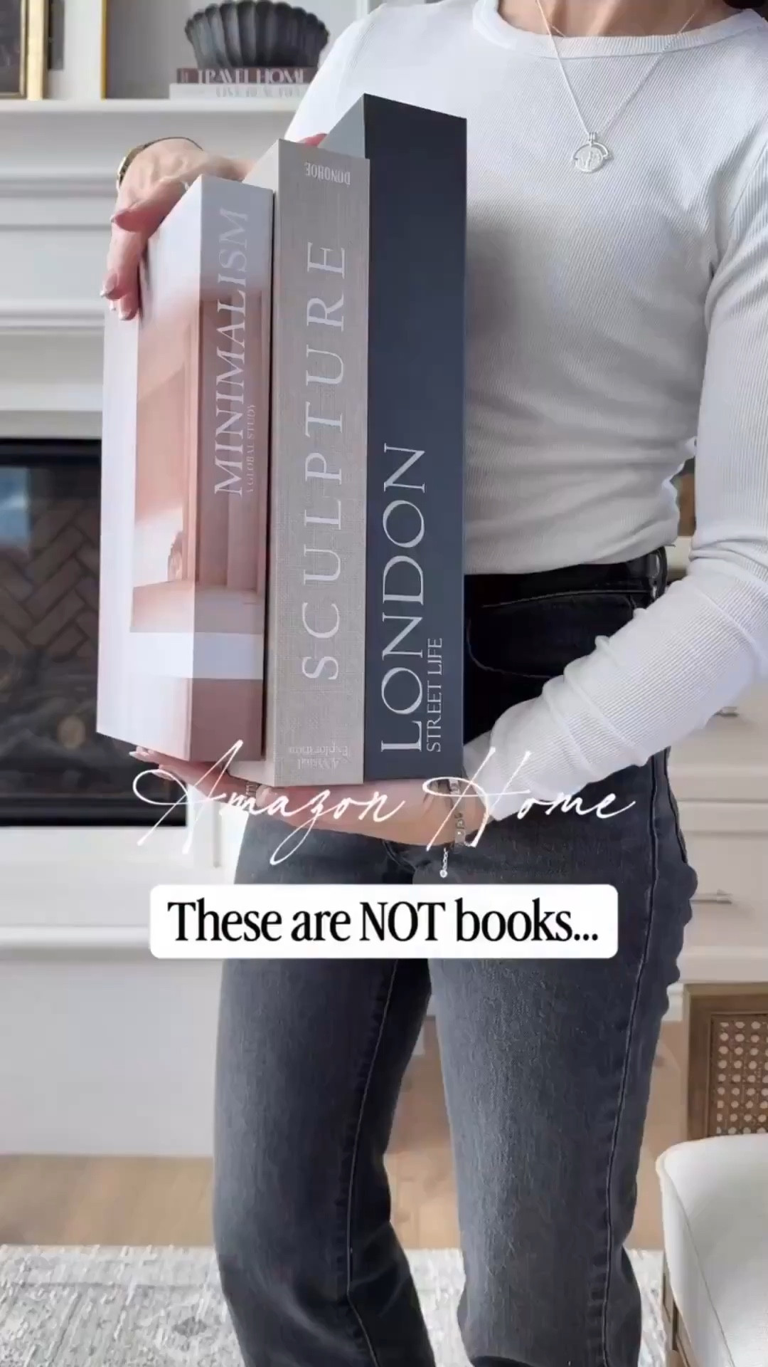 Amazon designer look… hidden storage. 🤌🏼✨

I love a home that feels beautiful and functional, and these oversized decorative book boxes are one of my FAVORITE Amazon finds right now: They look like luxury coffee table books, but they secretly store all the little everyday things that usually clutter up your space.

Think: remotes, keys, mail, reading glasses — even those random items that never seem to have a proper home.

✔️ Ultra-realistic book design
✔️ Heavy-duty, sturdy construction
✔️ Neutral, timeless styling
✔️ Perfect for coffee table styling + hidden storage

I especially love this set of 3 oversized faux books for layering on a coffee table, console, or shelf to get that high-end designer look without the designer price.

FOLLOW for more Amazon home finds, designer look-for-less decor, and smart storage upgrades that make your home work (and look) better.

#amazonhome #amazondecor #bookboxes #fauxbooks #HomeDecor #InteriorStyling #NeutralInteriors #ModernTraditional #TimelessDesign #HomeInspo #LayeredHome #LivingRoomInspo #InteriorDesignIdeas #DesignInspiration #CozySpaces #InteriorDetails #homestylinginspo #homerefresh #InteriorDetails #homestylinginspo

#liketkit #LTKOver40 #LTKHome #LTKdayinmylife
@shop.ltk
https://liketk.it/60Rnv

#LTKdayinmylife #LTKOver40 #LTKHome