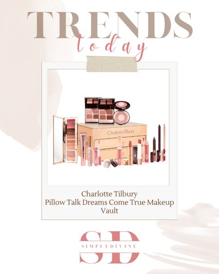 This Charlotte Tilbury set is expensive, but the price is SO GOOD for everything you get. The products are amazing, and they’re so much more separately than together in this beautiful vault. 🥰🛒

| Sephora | Charlotte Tilbury | makeup | beauty | blush | highlight | eyeshadow | lipstick | gift guide | seasonal | holiday | for her |

#LTKbeauty #LTKGiftGuide #LTKHoliday