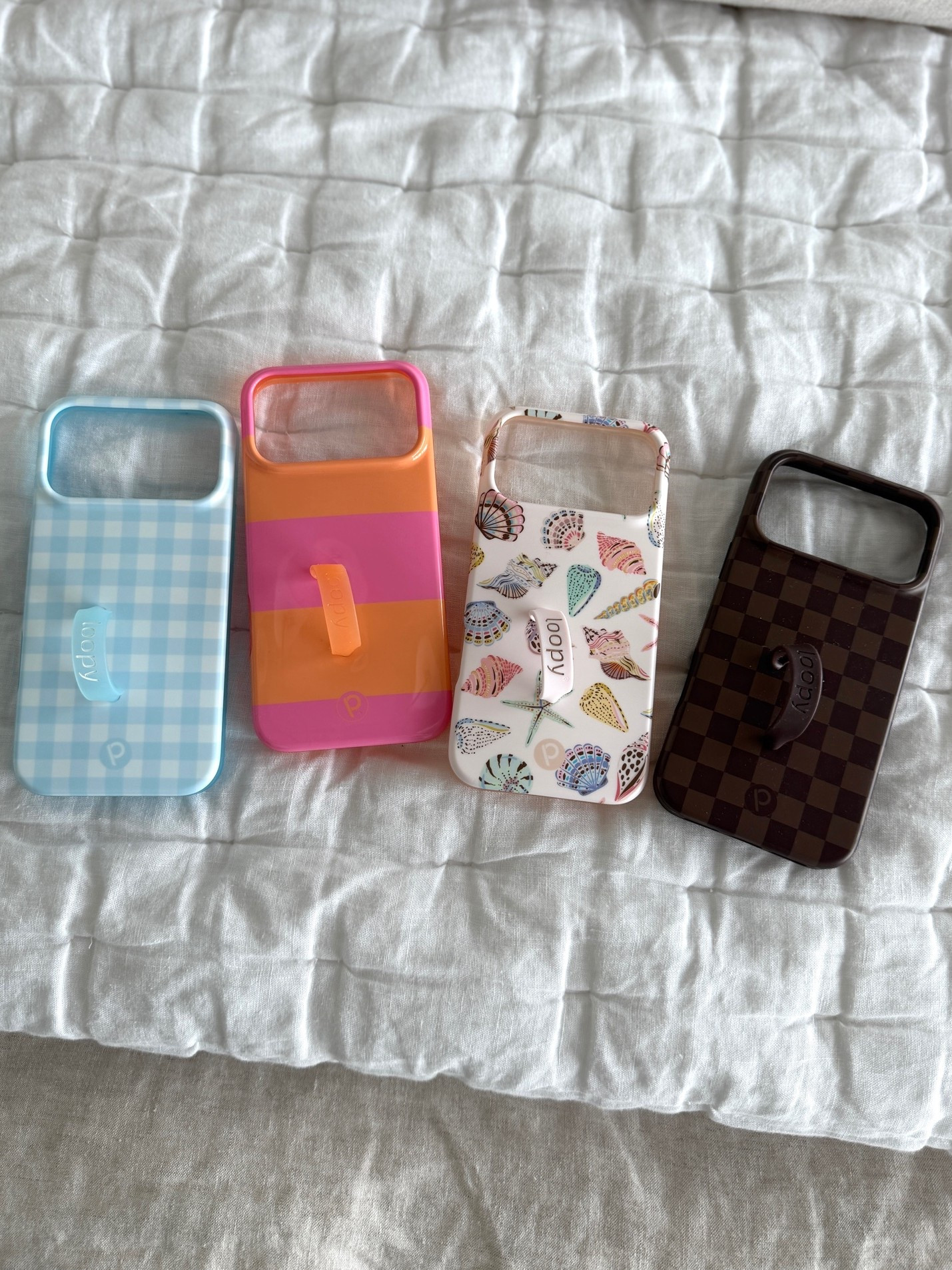 Loopy cases for summer! The stripes and shells are so fun 🌺🍑

#LTKmomlife #LTKSeasonal
