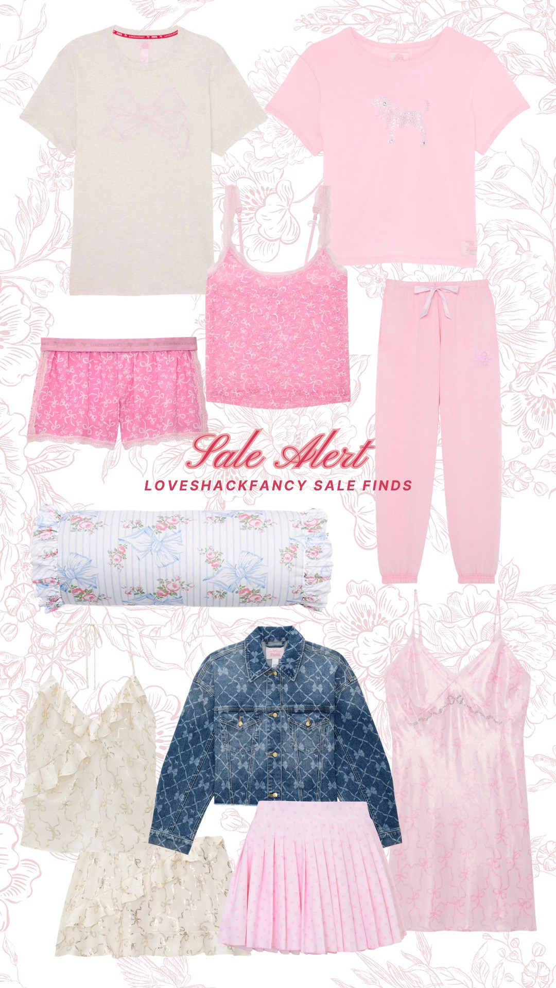 major find: Loveshackfancy x PINK pieces on sale 💕🎀 the cutest mix of feminine, flirty, and comfy—perfect for spring lounging or casual days when you still want to feel put together ✨

/ loveshackfancy / pink / victoriassecretpink / loveshackfancyxpink / sale finds / spring fashion / loungewear / cute sets / matching sets / feminine style / coquette style / pastel outfits / comfy outfits / affordable fashion / trending outfits

#LTKSaleAlert
