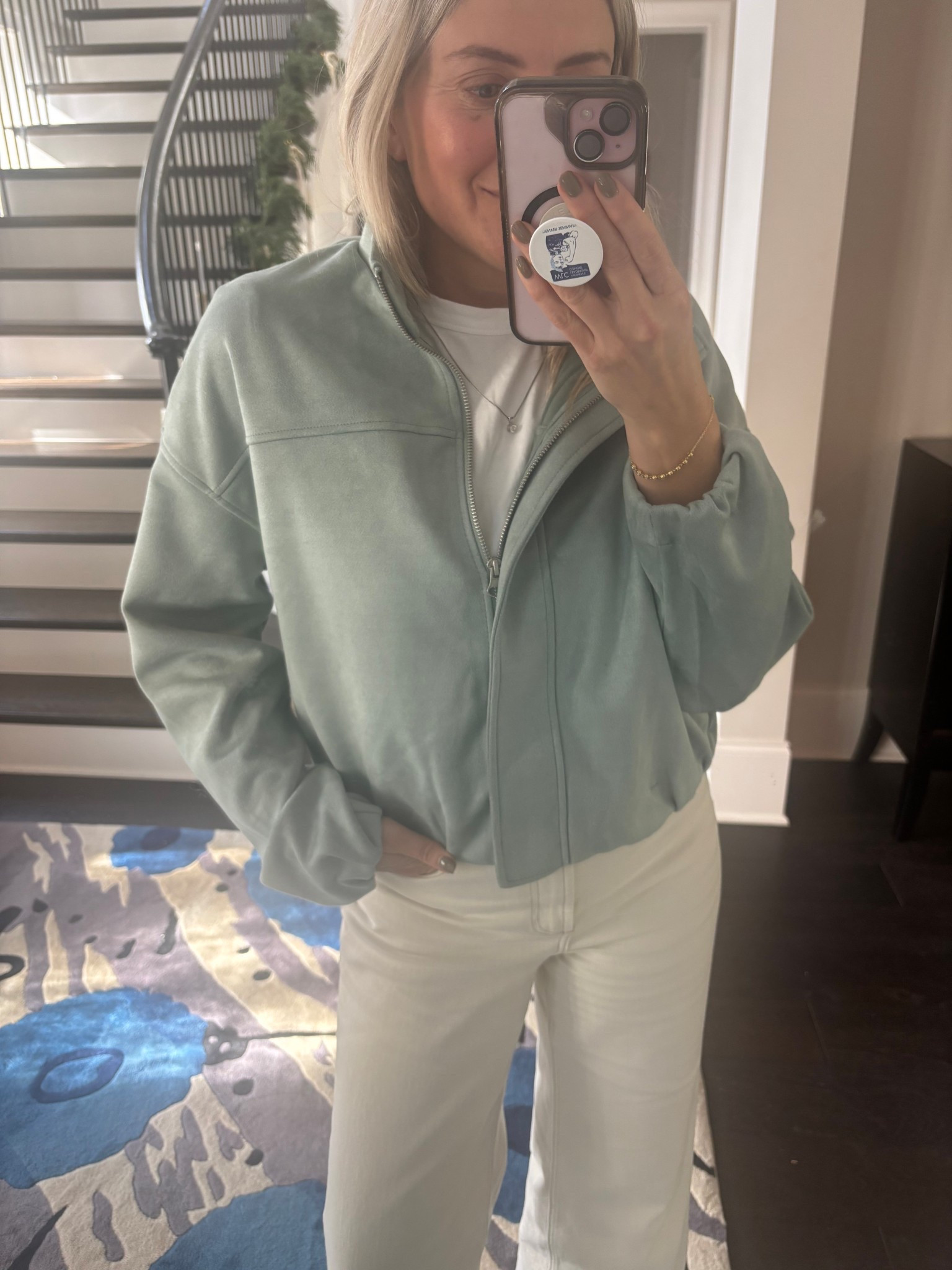 Cute spring jacket 

#LTKootd #LTKOver40 #LTKmomlife