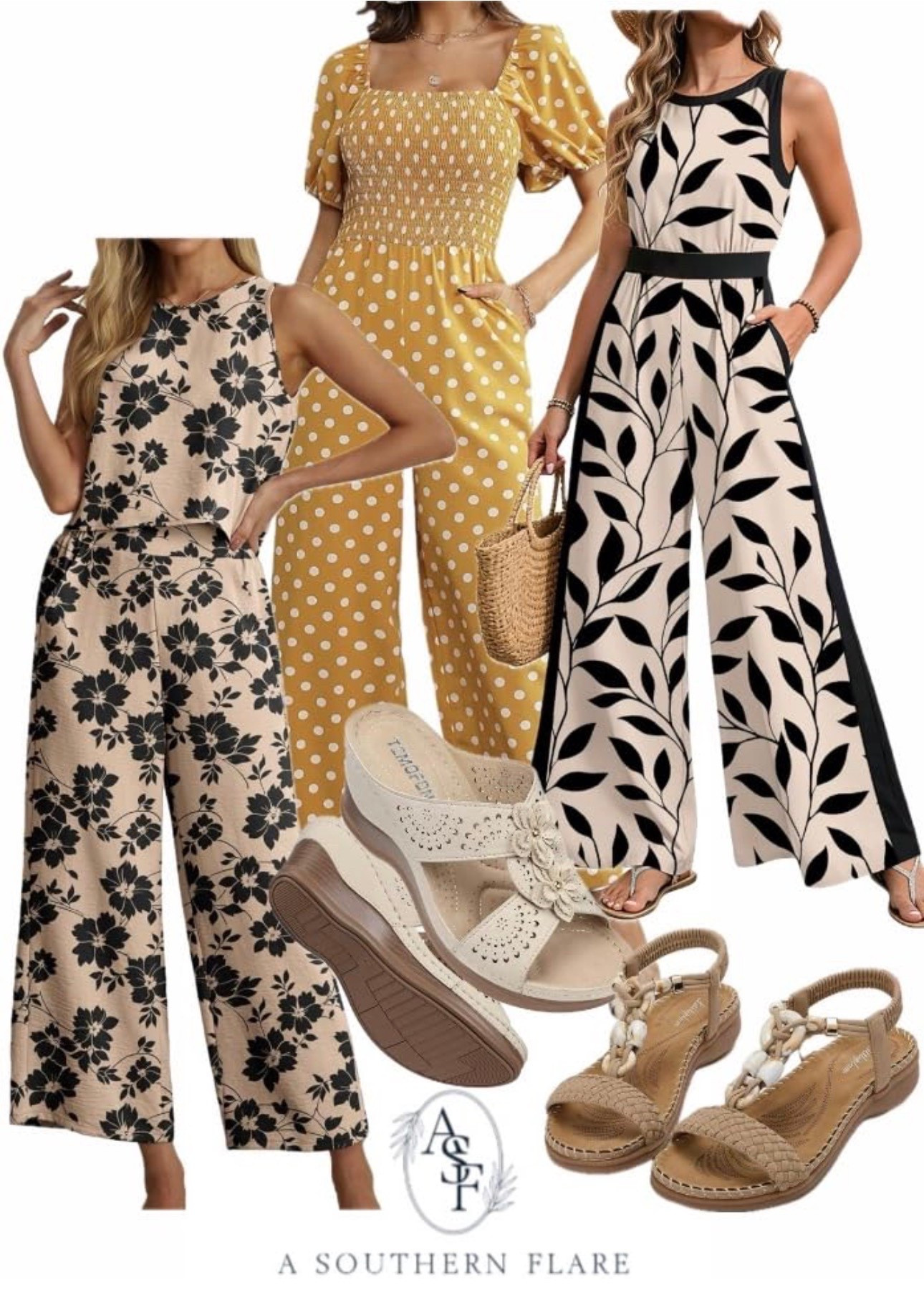 summer jumpsuits and sandals for a perfect beach look! #SummerStyle #VacationVibes

#LTKFestival #LTKSaleAlert #LTKSwim