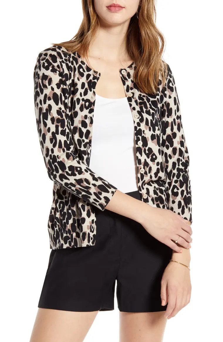 Cotton Blend Cardigan | Nordstrom