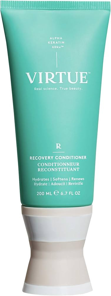 VIRTUE Recovery Conditioner FL OZ | Alpha Keratin Hydrates Softens Renews Hair Sulfate Free Parab... | Amazon (US)