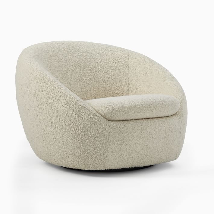 Cozy Swivel Chair | West Elm (US)