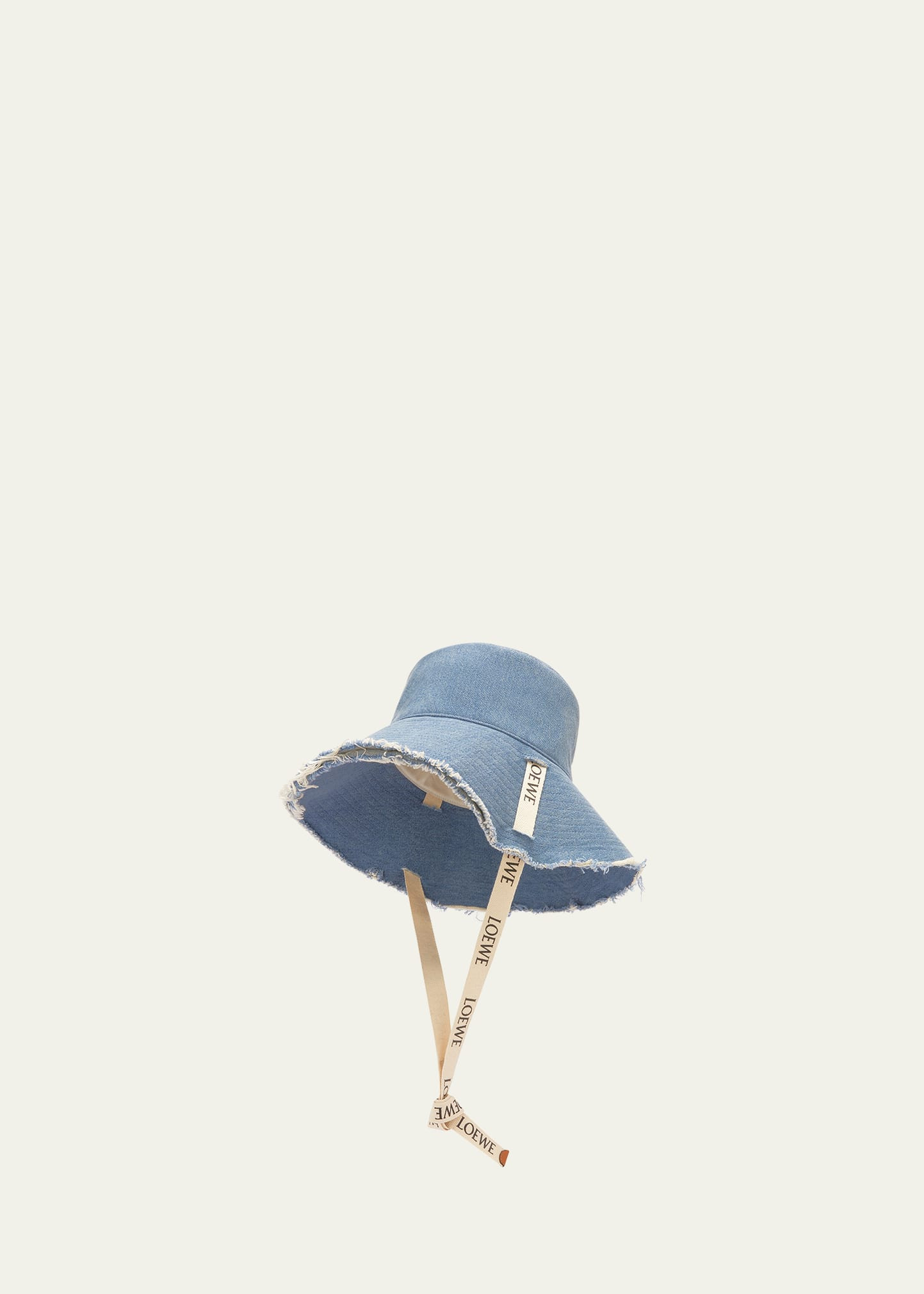 Frayed Denim Bucket Hat | Bergdorf Goodman