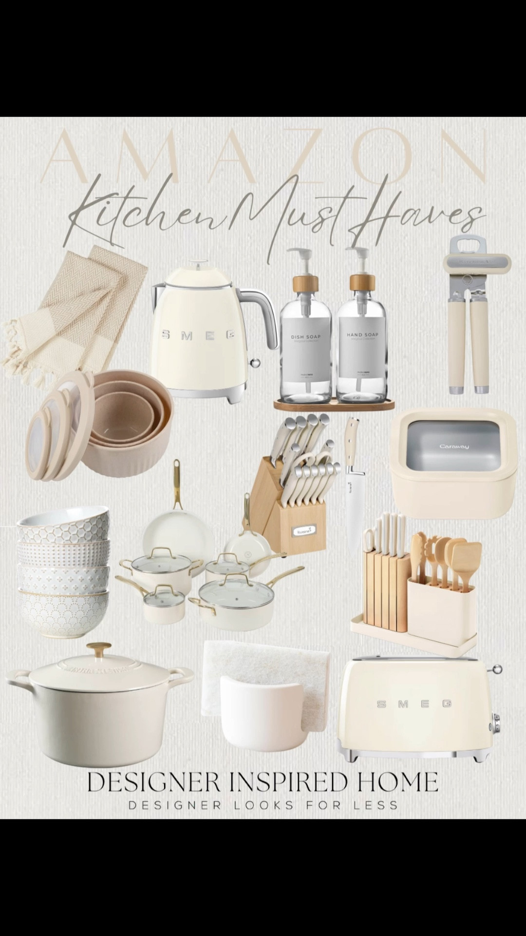 Amazon neutral kitchen must haves! 

#LTKStyleTip #LTKFindsUnder50 #LTKHome