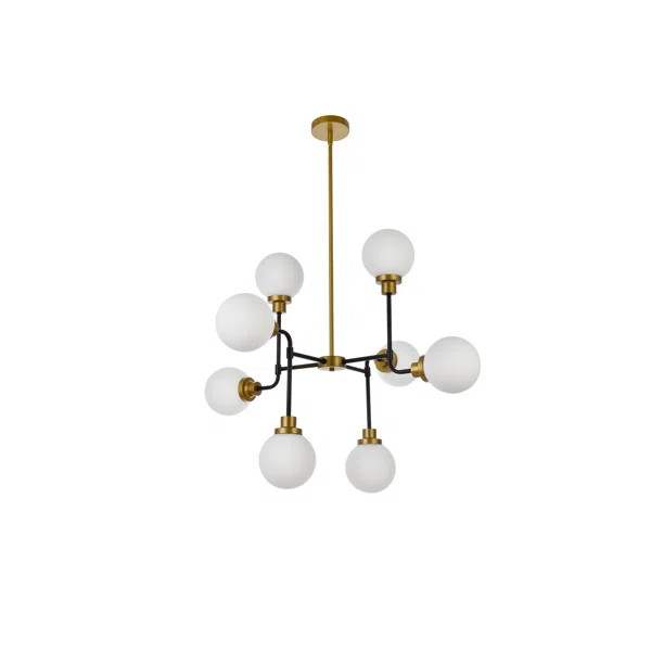 Orla 8 - Light Sputnik Geometric Pendant | Wayfair North America