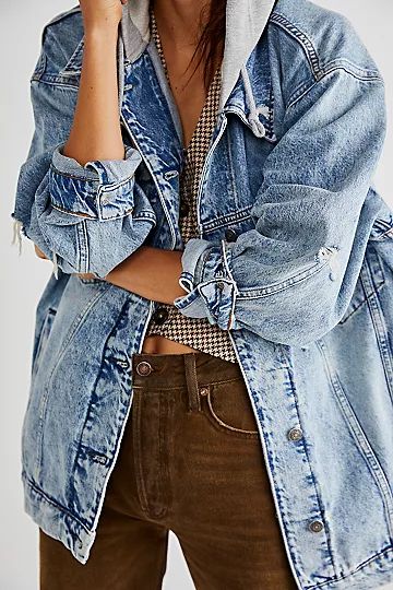 Flawless Hooded Denim Jacket | Free People (Global - UK&FR Excluded)