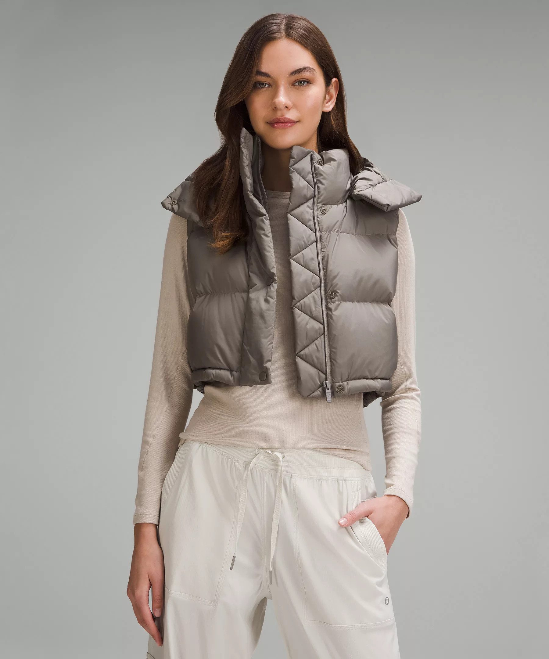 Wunder Puff Super-Cropped Vest | Women's Coats & Jackets | lululemon | Lululemon (US)
