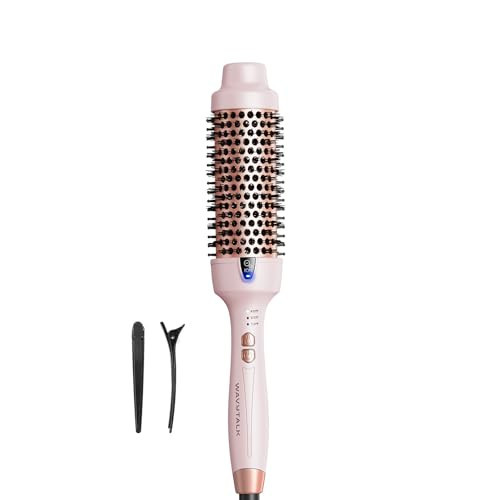 Wavytalk Thermal Brush, Blowout Express 1.7 Inch Blowout Brush, Negative Ion Technology for Creating Smooth Relax Blowouts, Give The Hair Body and Shine, Millennial Pink | Amazon (US)