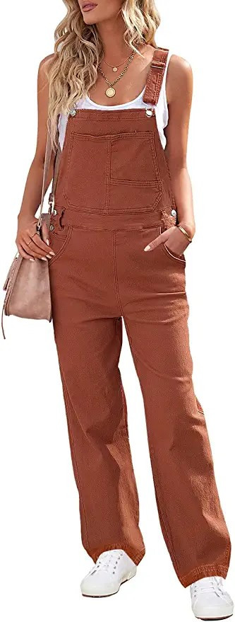 Amazon.com: luvamia Women's Fashion Overalls Womens Jumpsuits for Summer Womens Denim Overalls Wo... | Amazon (US)
