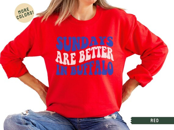 Buffalo Football Sweatshirt Vintage Style Buffalo Football - Etsy | Etsy (US)