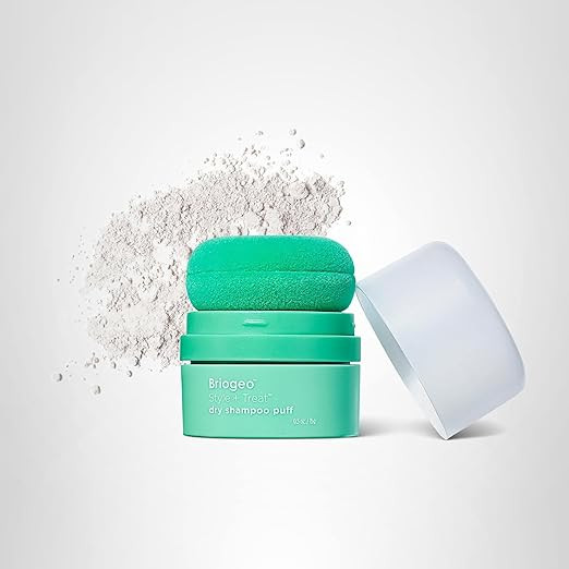Briogeo Style & Treat Dry Shampoo Puff - Mattifying Dry Shampoo Powder - Non-Aerosol, Talc Free, ... | Amazon (US)