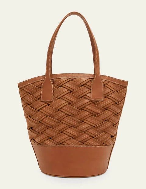 Woven Leather Bag | Boden (US)