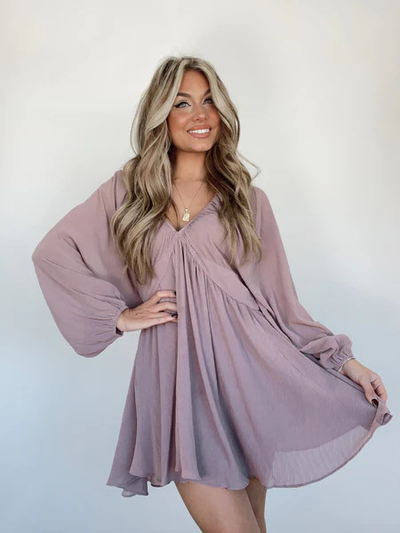 Lavender Feel The Romance Dress | Lane 201 Boutique