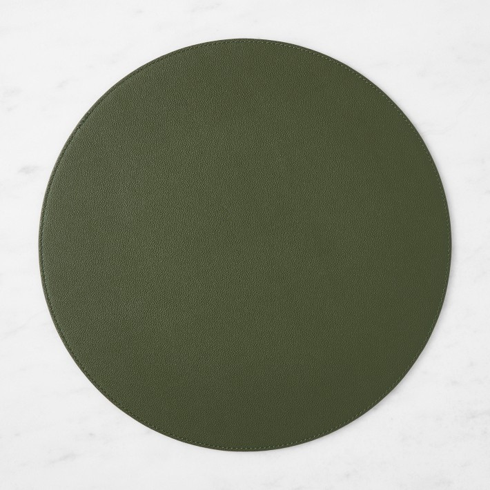 Faux Shagreen Round Placemat | Williams-Sonoma