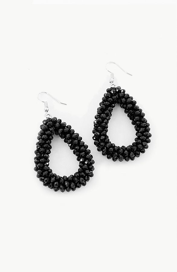 Oval Black Oorbellen | Themusthaves.nl | The Musthaves (NL)