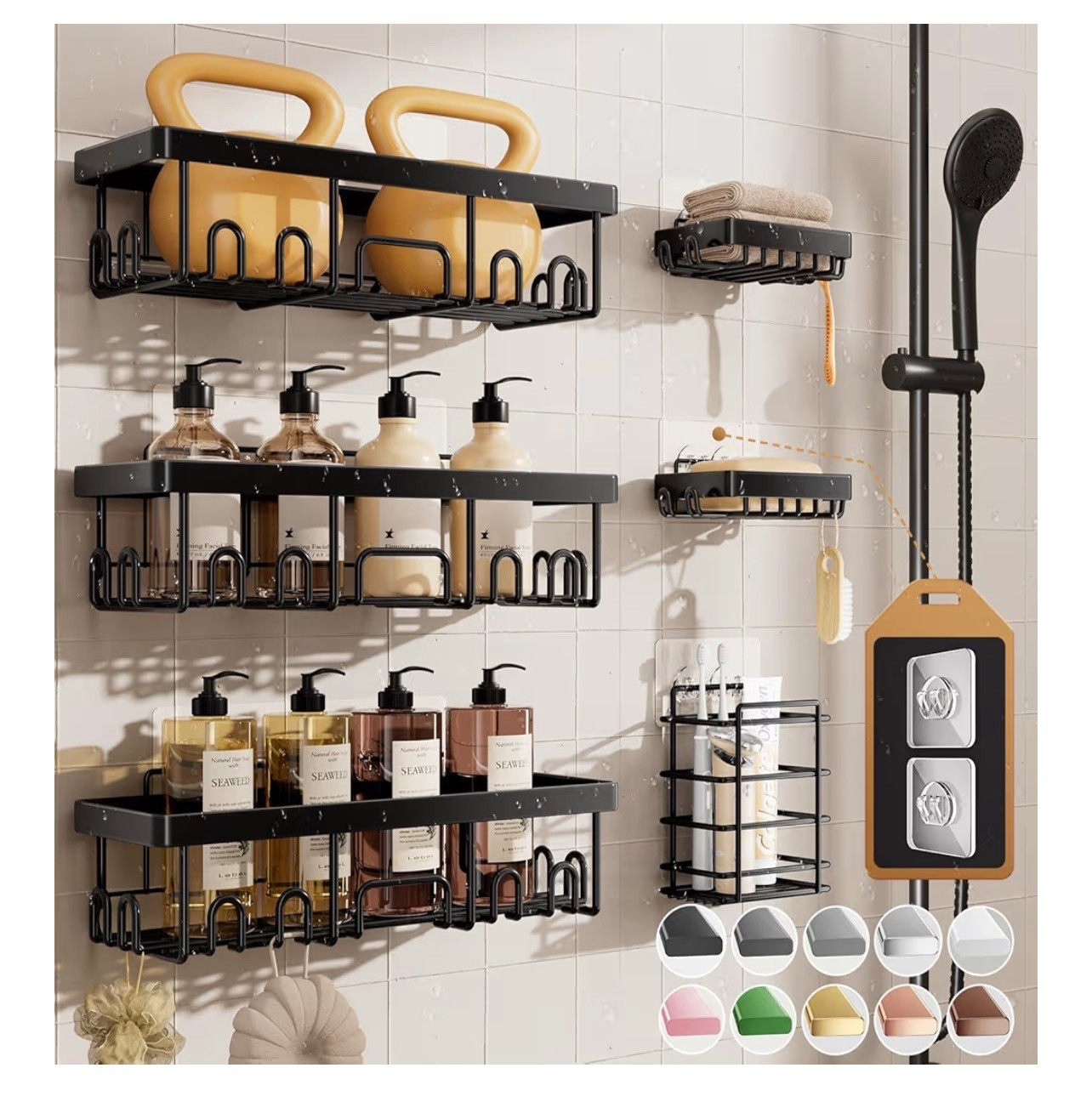 Such a transformation in my bathroom thanks to these organizers!!
