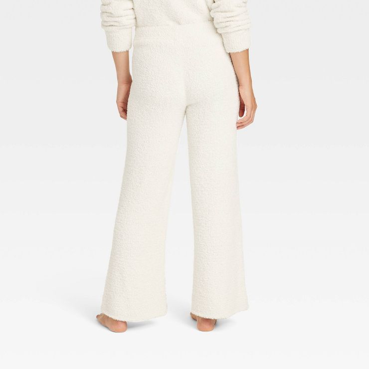 Women's Cozy Feather Yarn Wide Leg Pants - Stars Above™ | Target