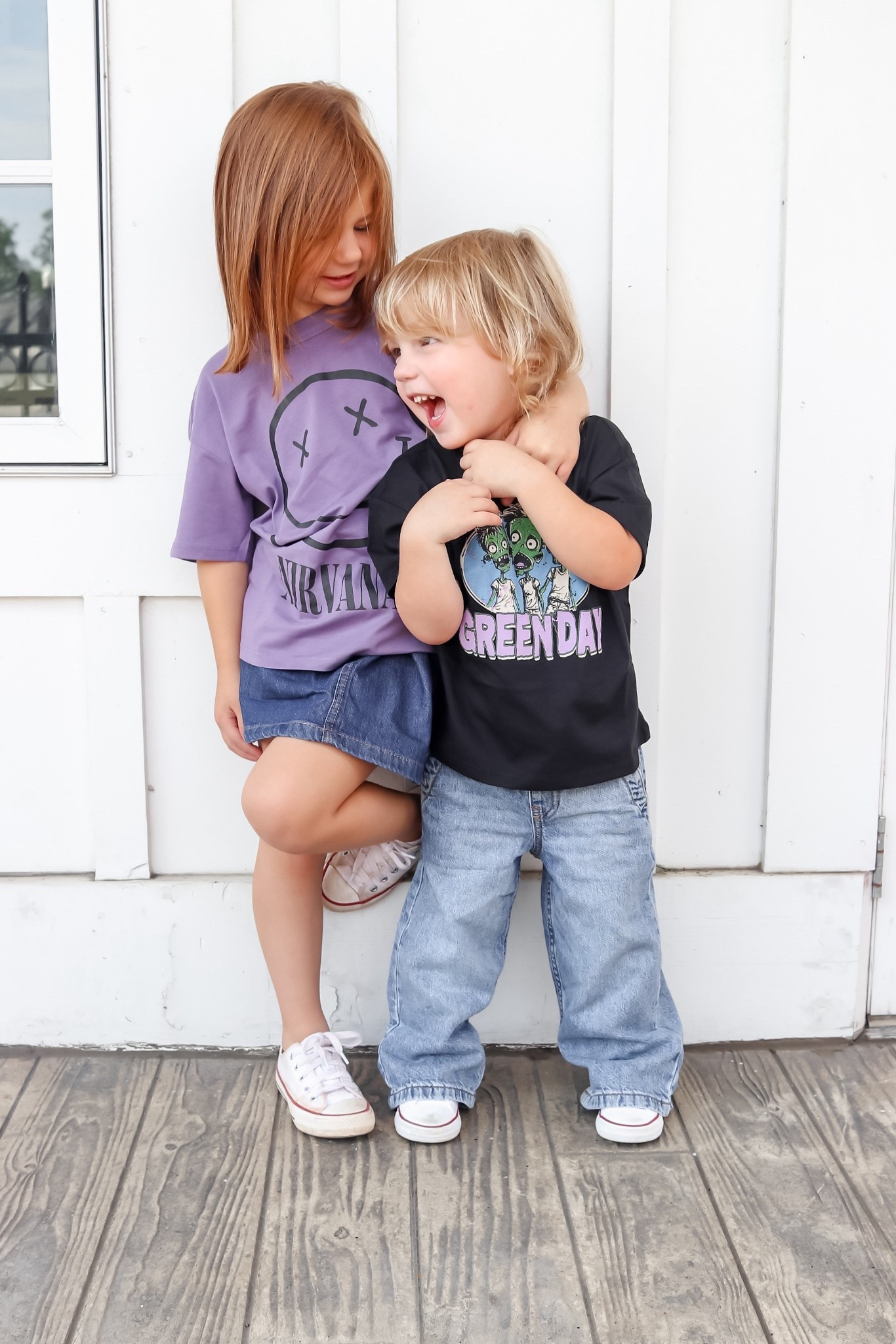 Kids band tees 

Cotton on kids / band tee / nirvana / Green Day / graphic tee

#LTKKids