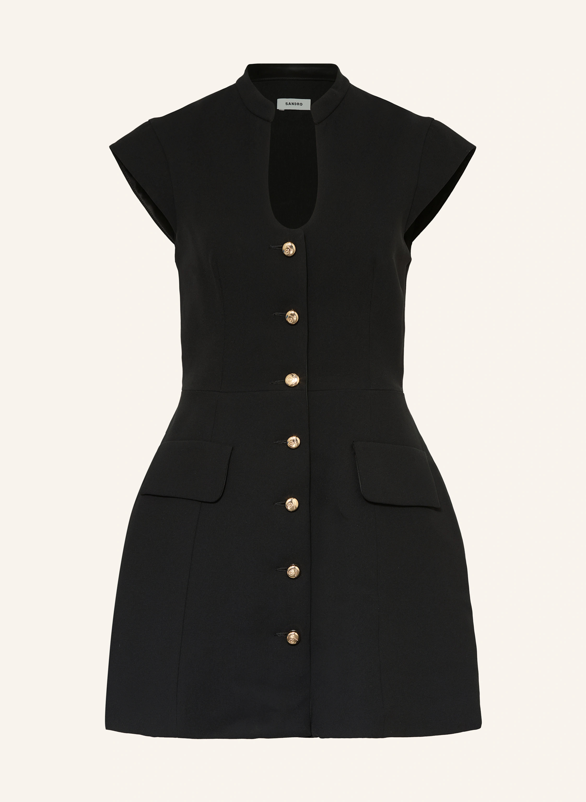 SANDRO Kleid in schwarz | Breuninger (DACH)