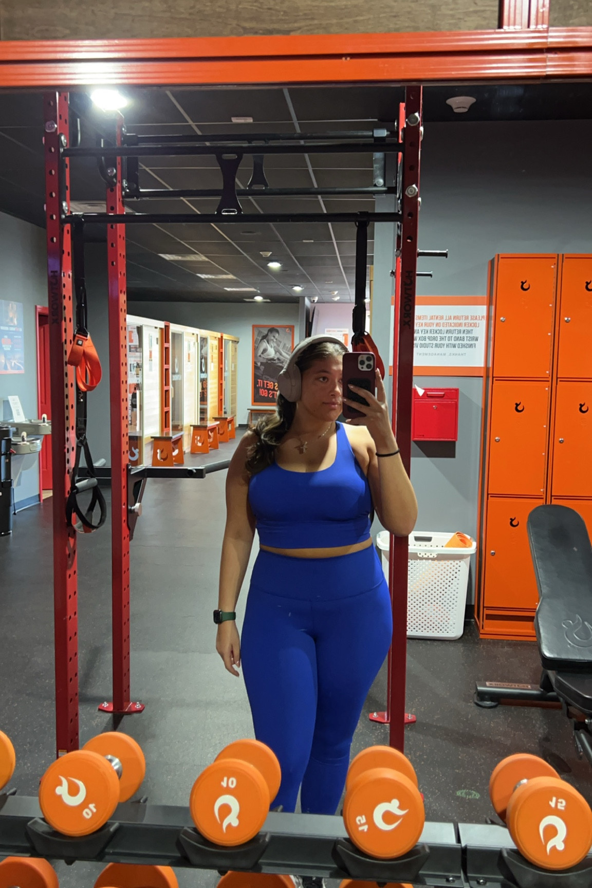 Blue gym fit 

#LTKFitness #LTKMidsize #LTKActive