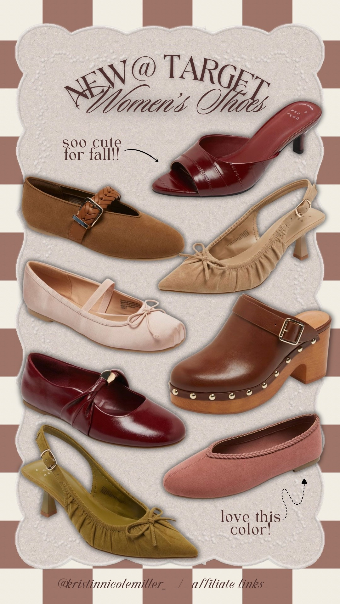 New @ Target! So many cute new women’s shoes for fall 🎯 

Seasonal fall autumn shoes fashion trending affordable neutral burgundy rose pink green

#LTKSeasonal #LTKootd #LTKgrwm