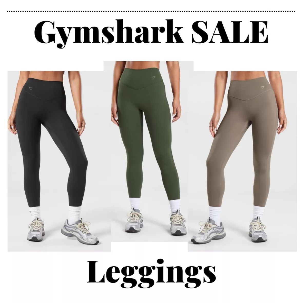 Gymshark Waist Support Leggings - Black