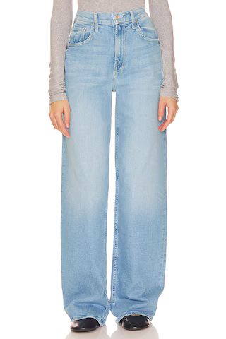 MOTHER High Waisted Spinner Zip Heel in Norway Dude from Revolve.com | Revolve Clothing (Global)