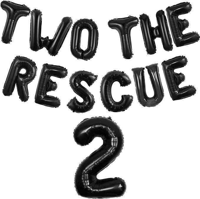 Emergency Vehicle Birthday Decorations Two The Rescue Birthday Decorations Balloon Banner Fire Tr... | Amazon (US)