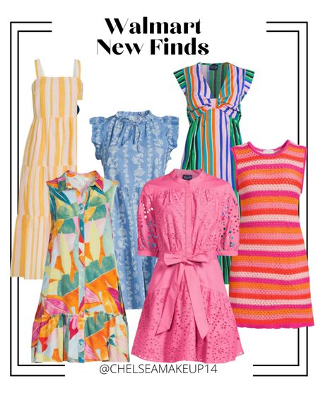 Walmart New Finds // Summer Dresses // Bright Colors // Time & Tru // Vacation Dresses 

#LTKFind