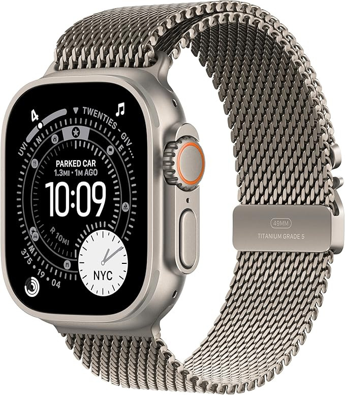Apple Watch Ultra 3 [GPS + Cellular 49mm] Running & Multisport Smartwatch w/Rugged Titanium Case ... | Amazon (US)